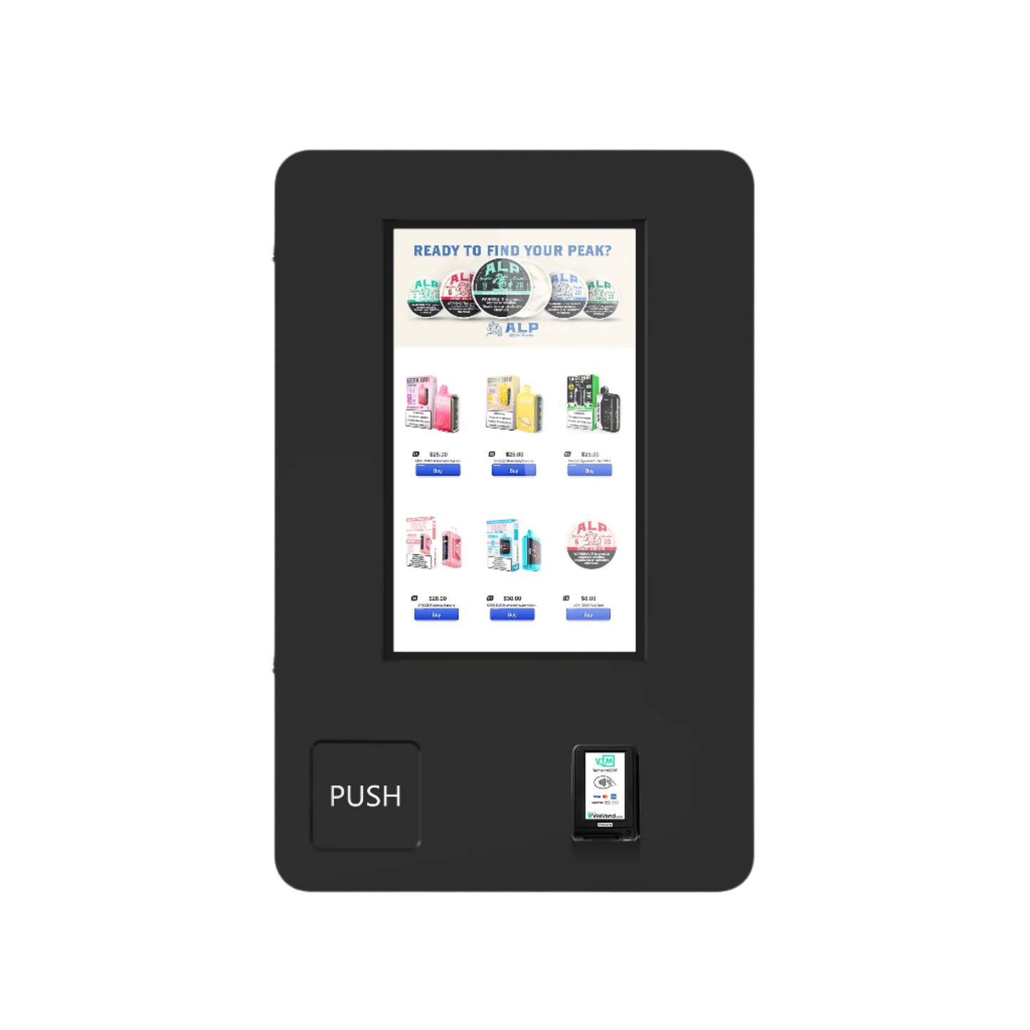 Mini Wall - Sleek, Wall Mounted Vending Machine - VendPro