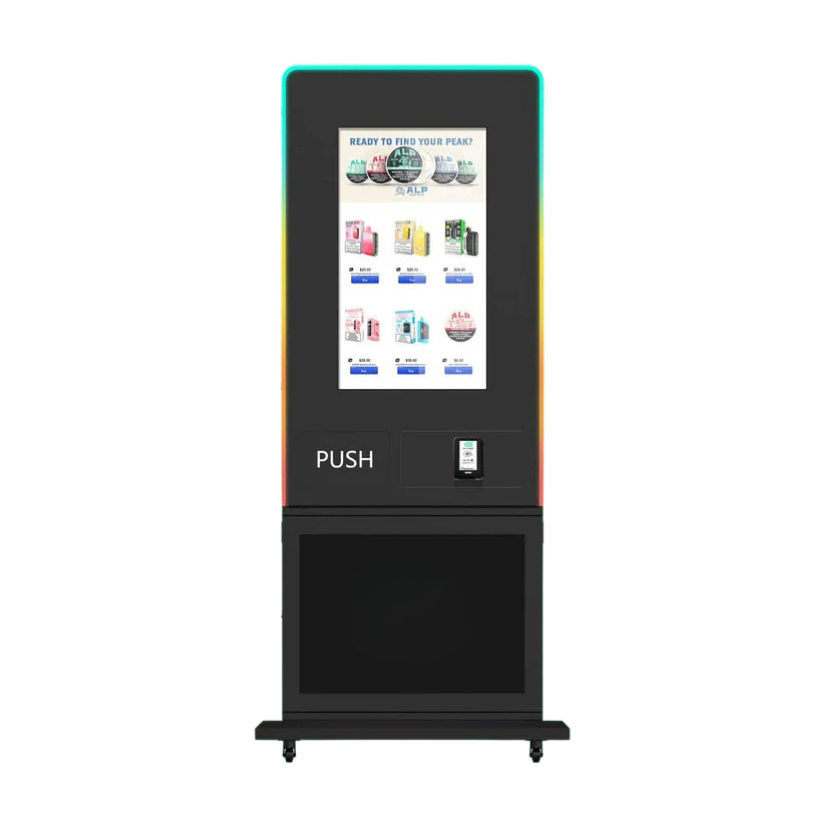 Slim Tower: Sleek, Thin, High-capacity, free-standing machine - VendPro