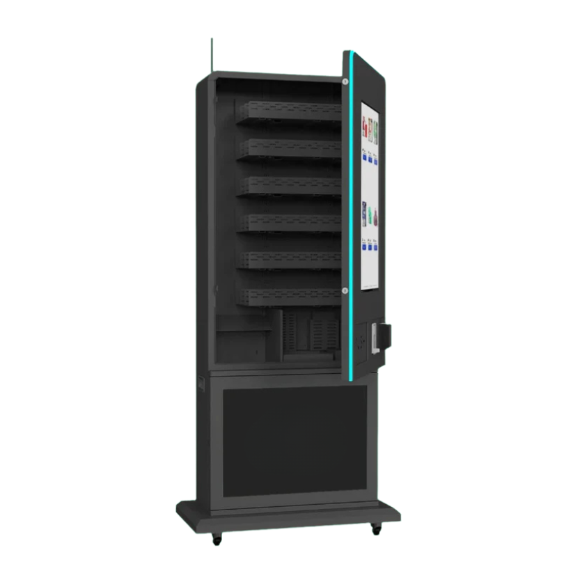 Slim Tower: Vape Vending Machine, Sleek, Thin, High-capacity, free-standing machine - VendPro