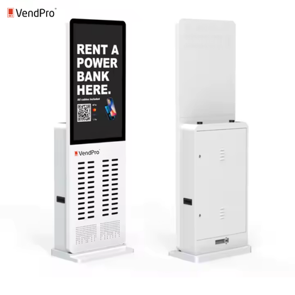 VendPro 48-Slot Power Bank Rental Kiosk – Smart Charging Station with Touchscreen & Contactless Payment - VendPro