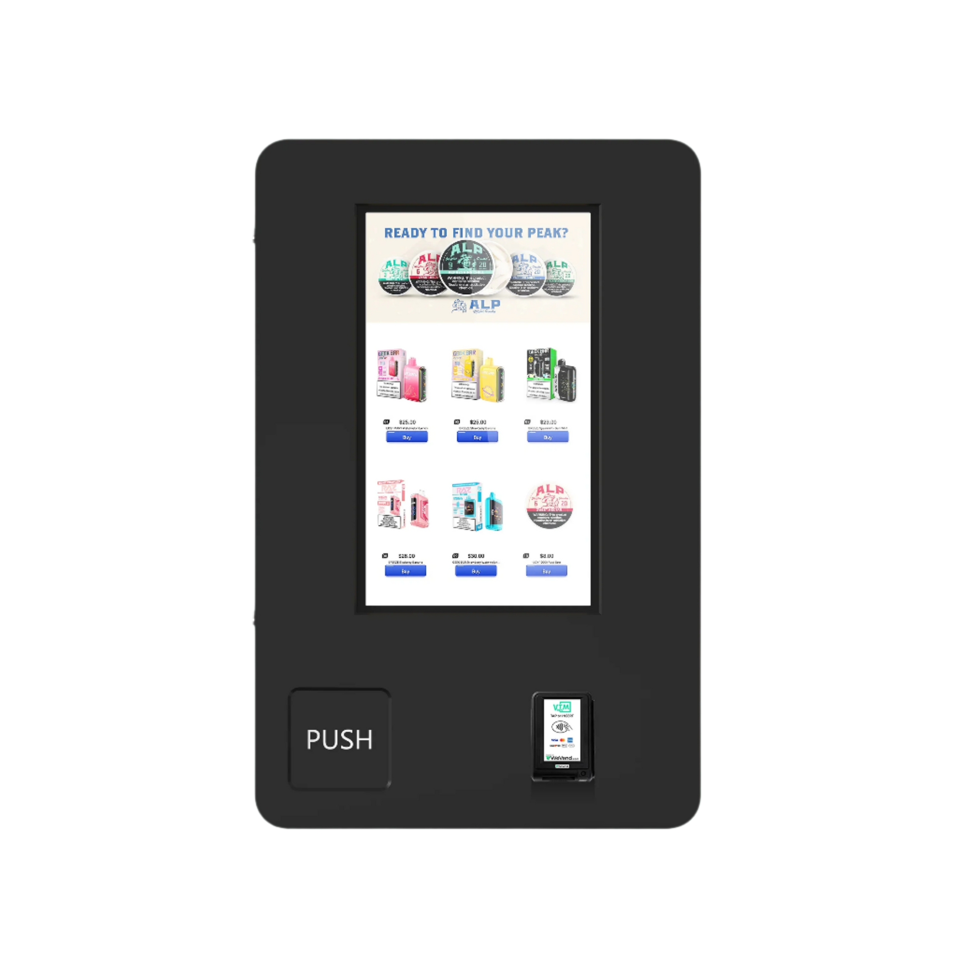 Mini Wall - Sleek, Wall Mounted Vending Machine - VendPro