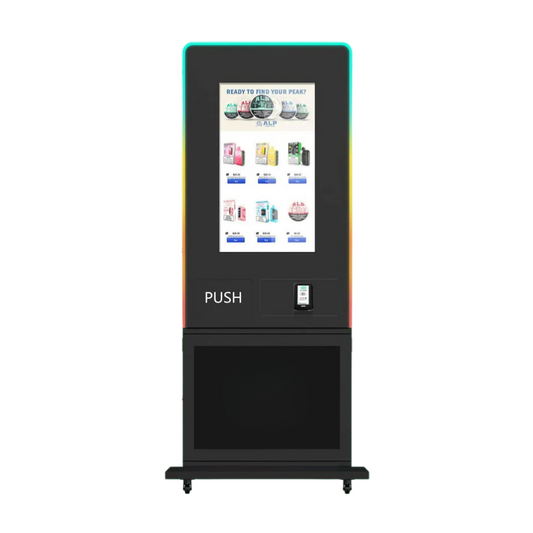 Slim Tower: Sleek, Thin, High-capacity, free-standing machine - VendPro